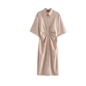 Button Down Midi Dress